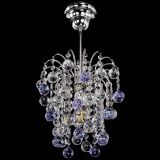 Люстра Зима шар фиолетовая в Кирове