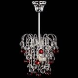 Люстра Зима шар красная в Кирове