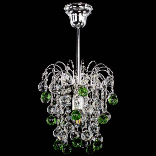 Люстра Зима зеленая в Кирове Гусь Хрустальный