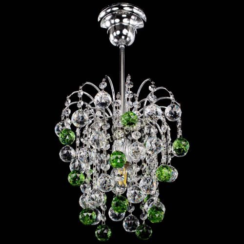 Люстра Зима зеленая в Кирове Гусь Хрустальный