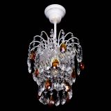 Люстра Зима журавлик чайная (белая патина) в Кирове