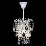 Люстра Зима журавлик черная (белая патина) в Кирове