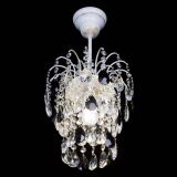 Люстра Зима журавлик черная (белая патина) в Кирове