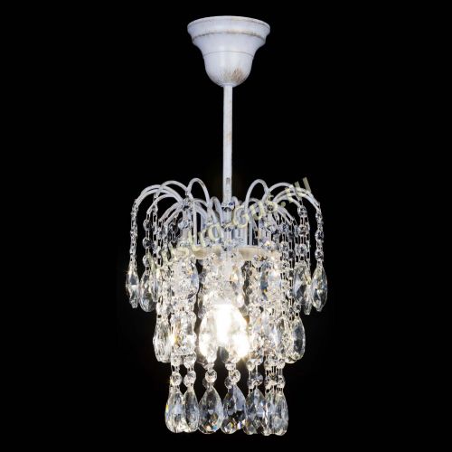 Люстра Зима шар белая в Кирове Гусь Хрустальный