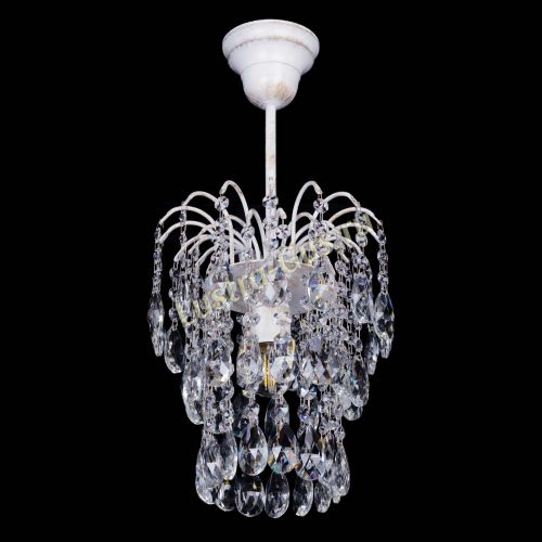 Люстра Зима шар белая в Кирове Гусь Хрустальный