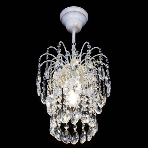 Люстра Зима шар белая в Кирове Гусь Хрустальный