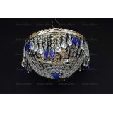 Люстра Анжелика журавлик синяя в Кирове