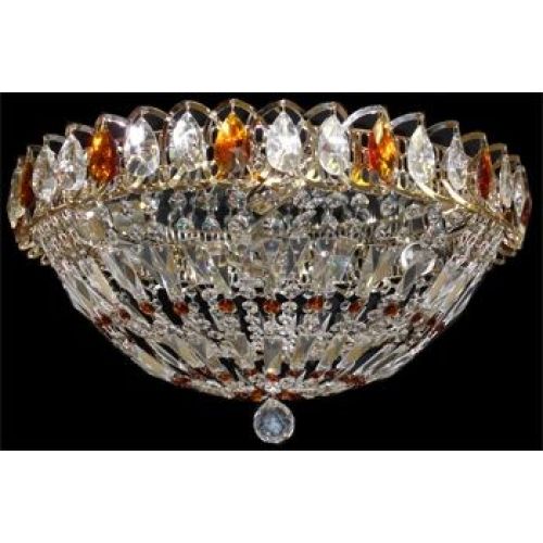 Люстра Водоворот Купол 2 цветная в Кирове Гусь Хрустальный