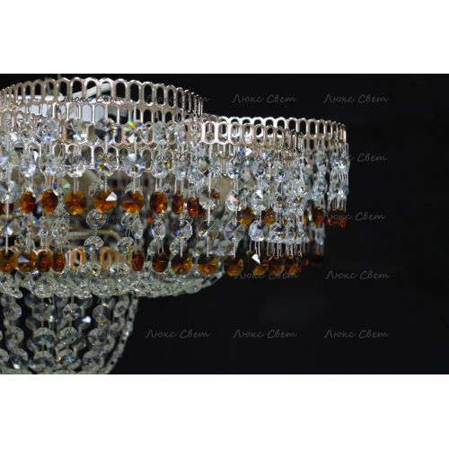 Люстра Лотос чайная в Кирове Гусь Хрустальный