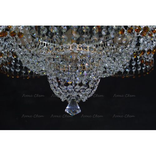 Люстра Лотос чайная в Кирове Гусь Хрустальный