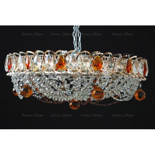 Люстра Водоворот Роза чайная в Кирове Гусь Хрустальный