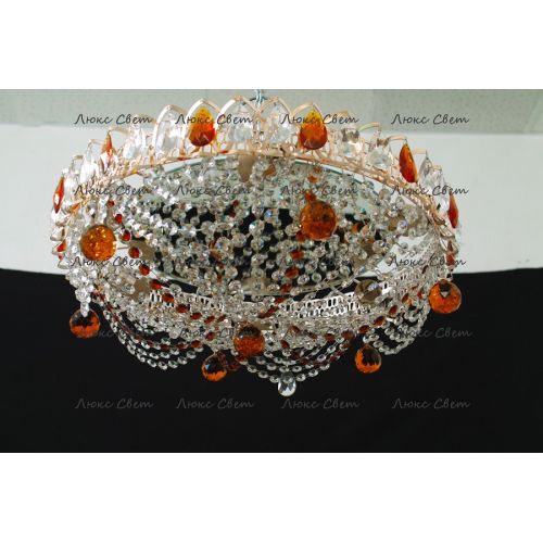 Люстра Водоворот Роза чайная в Кирове Гусь Хрустальный