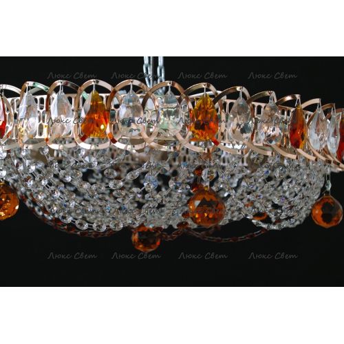 Люстра Водоворот Роза чайная в Кирове Гусь Хрустальный