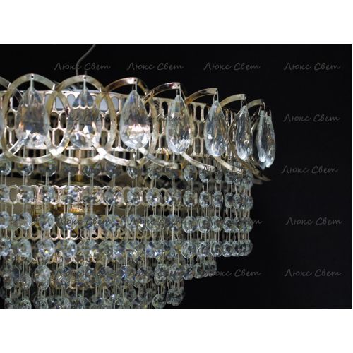 Люстра Катерина пирамида обтикон в Кирове Гусь Хрустальный