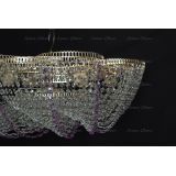 Люстра Лотос Елена сиреневая в Кирове