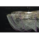 Люстра Лотос Елена сиреневая в Кирове