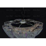 Люстра Лотос Елена сиреневая в Кирове