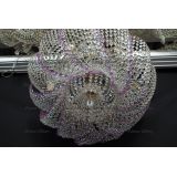 Люстра Лотос Елена сиреневая в Кирове