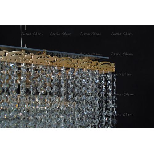 Люстра Квадрат гамма дубик длинная в Кирове Гусь Хрустальный