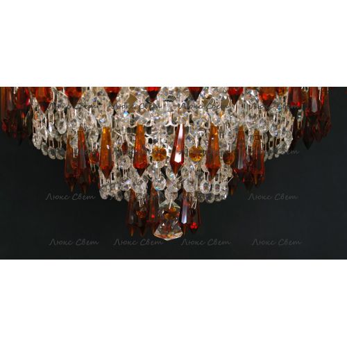 Люстра Ромашка хризантема чайная карандаш большой в Кирове Гусь Хрустальный