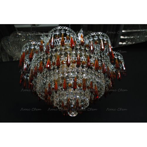 Люстра Ромашка хризантема чайная карандаш большой в Кирове Гусь Хрустальный