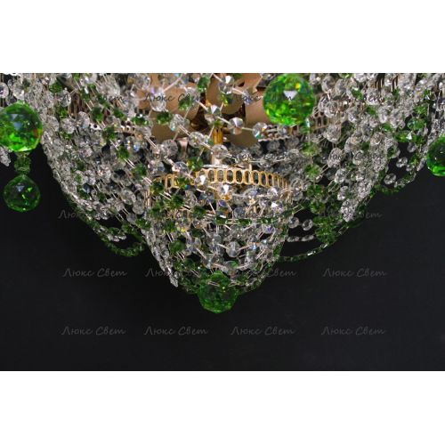 Люстра Ромашка Аленка цветная в Кирове Гусь Хрустальный