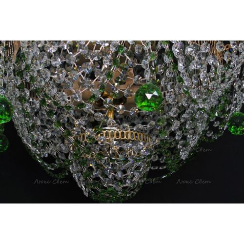 Люстра Ромашка Аленка цветная в Кирове Гусь Хрустальный