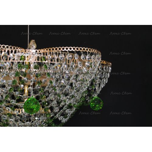 Люстра Ромашка Аленка цветная в Кирове Гусь Хрустальный