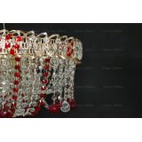 Люстра Водоворот Мария красная  в Кирове