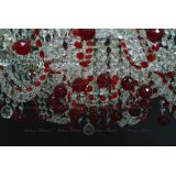 Люстра Водоворот Мария красная  в Кирове