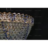 Люстра Водопад Роза синяя в Кирове