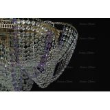 Люстра Космос № 2 фиолетовая в Кирове