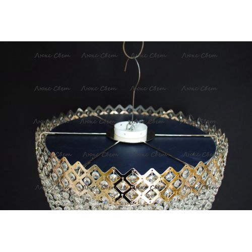 Люстра Водопад корона № 3 в Кирове Гусь Хрустальный