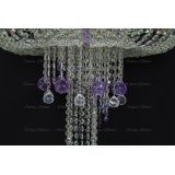 Люстра Анжелика 1 шар 40 мм фиолетовая в Кирове