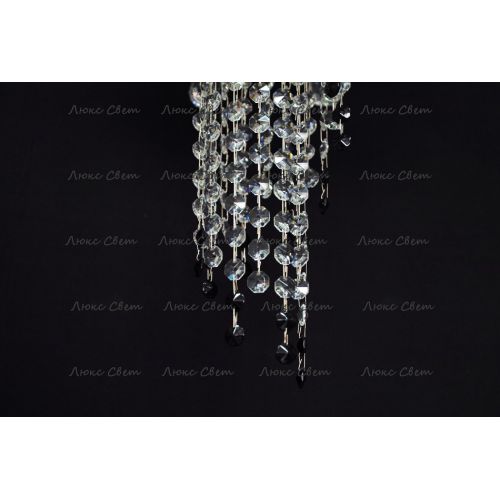 Люстра Анжелика 1 шар 40 мм черная в Кирове Гусь Хрустальный