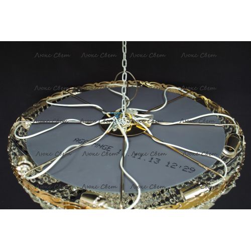 Люстра Анжелика 1 шар 40 мм черная в Кирове Гусь Хрустальный