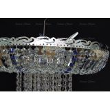 Люстра Анжелика 1 шар 40 синяя в Кирове