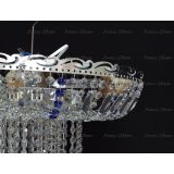 Люстра Анжелика 1 шар 40 синяя в Кирове