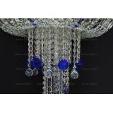 Люстра Анжелика 1 шар 40 синяя в Кирове