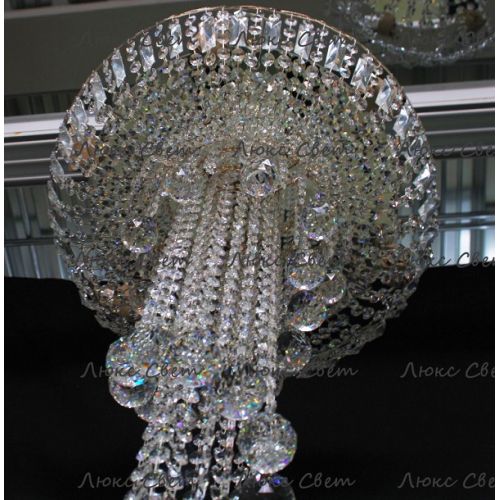 Люстра Анжелика №2 шар 40 в Кирове Гусь Хрустальный