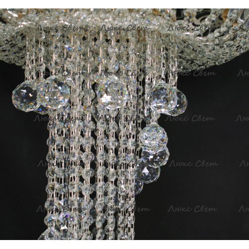 Люстра Анжелика №2 шар 40 в Кирове Гусь Хрустальный