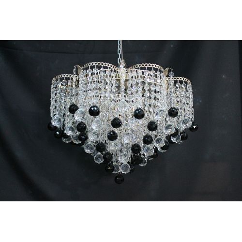 Люстра Ромашка Крона цветная в Кирове Гусь Хрустальный