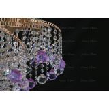 Люстра Космос шар 40 мм фиолетовая в Кирове