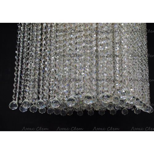 Люстра Квадрат гамма 53 см шар 30 мм  в Кирове Гусь Хрустальный