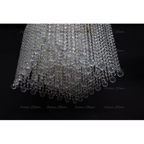 Люстра Квадрат гамма 53 см шар 30 мм  в Кирове Гусь Хрустальный
