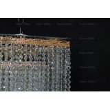 Люстра Квадрат гамма 53 см шар 30 мм  в Кирове