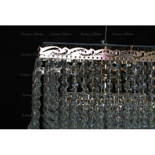 Люстра Квадрат гамма конус 40 мм длинная в Кирове Гусь Хрустальный