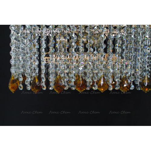 Люстра Квадрат Гамма дубик чайный  в Кирове Гусь Хрустальный