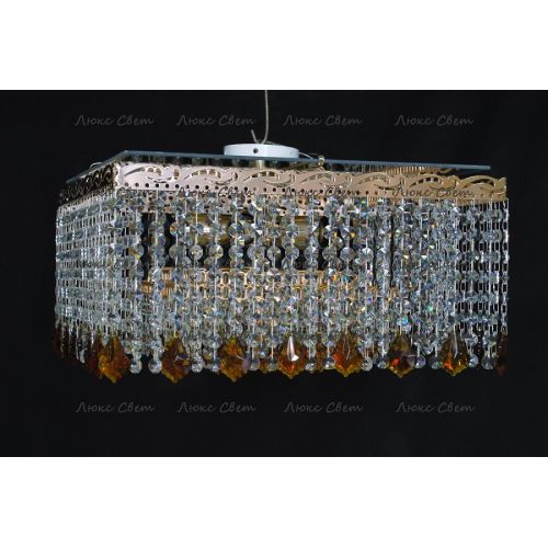 Люстра Квадрат Гамма дубик чайный  в Кирове Гусь Хрустальный