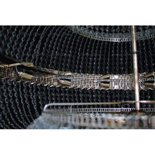 Люстра Водопад камень обтикон в Кирове Гусь Хрустальный